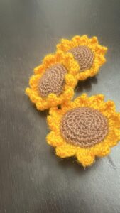 sunflower crochet